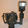 Sony A700, 5600HSD flash and Minolta, CG-1000 wireless flash control grip modification: not for sale