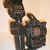 Sony A700, 5600HSD flash and Minolta, CG-1000 wireless flash control grip modification: not for sale