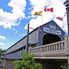 Covered Bridge: Worlds Longest Covered Bridge, Hartland, New Brunswick, Canada
