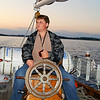 #Two Son : Dana, piloting the Eastern Star, Lunenburg, Nova Scotia